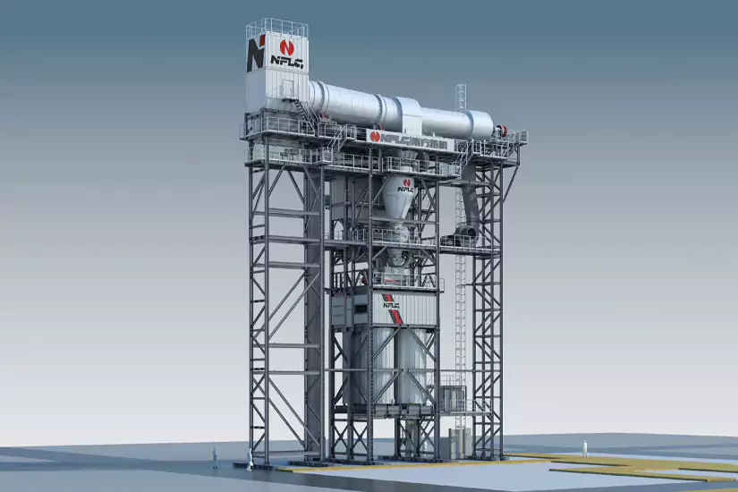 NFLG LBNZ Counter-flow Integrated Asphalt Mixing Plant